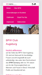 Mobile Screenshot of bpwclub-augsburg.de
